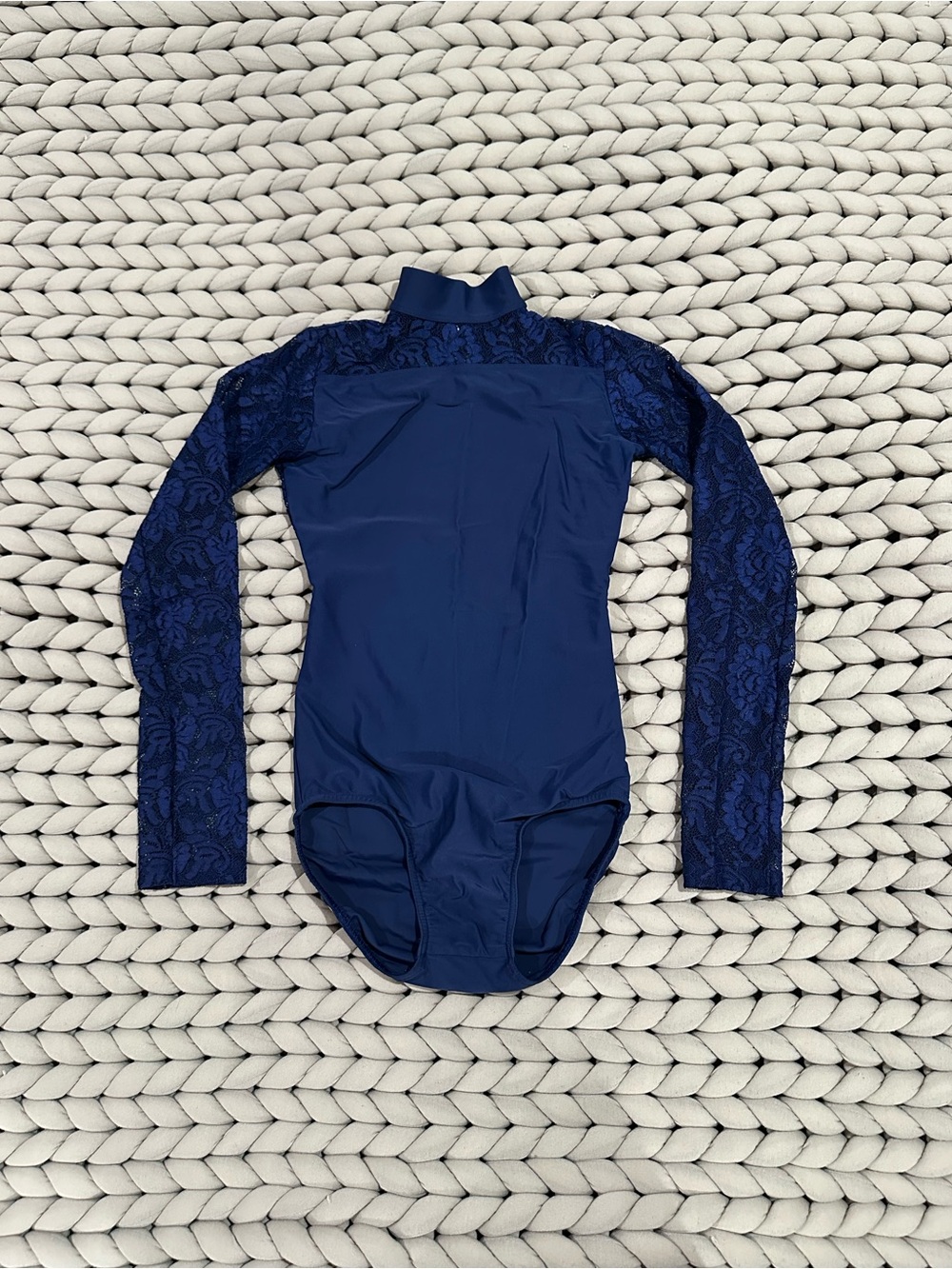 Solo Dancewear High Neck Lace Ballet Leotard